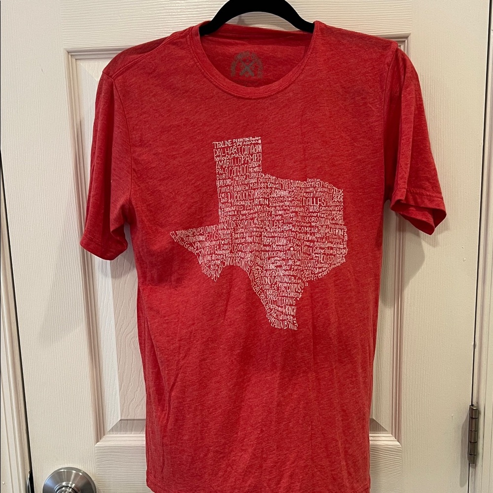 Red Graphic Short Sleeve Tee